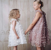 3D Butterfly Dress - Dusty Pink.